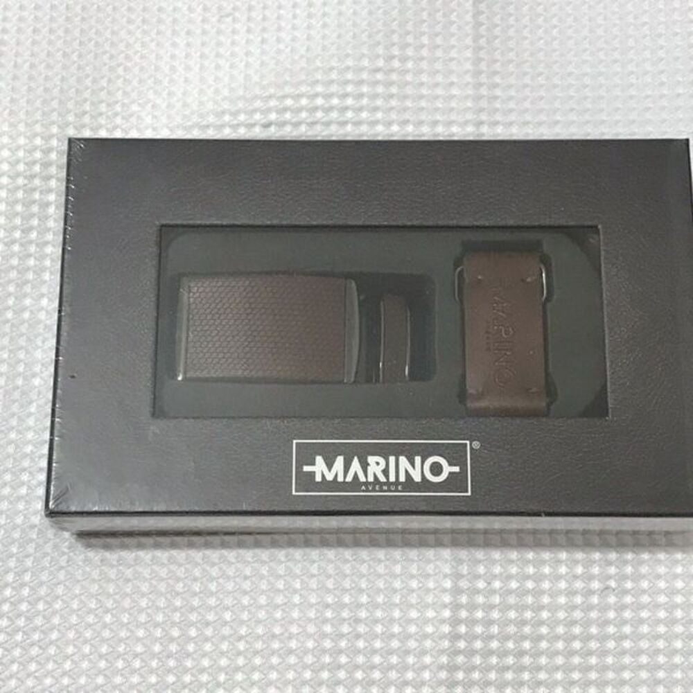 Marino avenue Belt set color brown.     A399